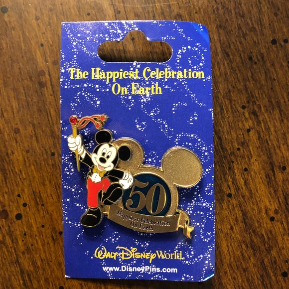 Walt Disney World Happiest Celebration on Earth 50 years pin - Picture 1 of 1